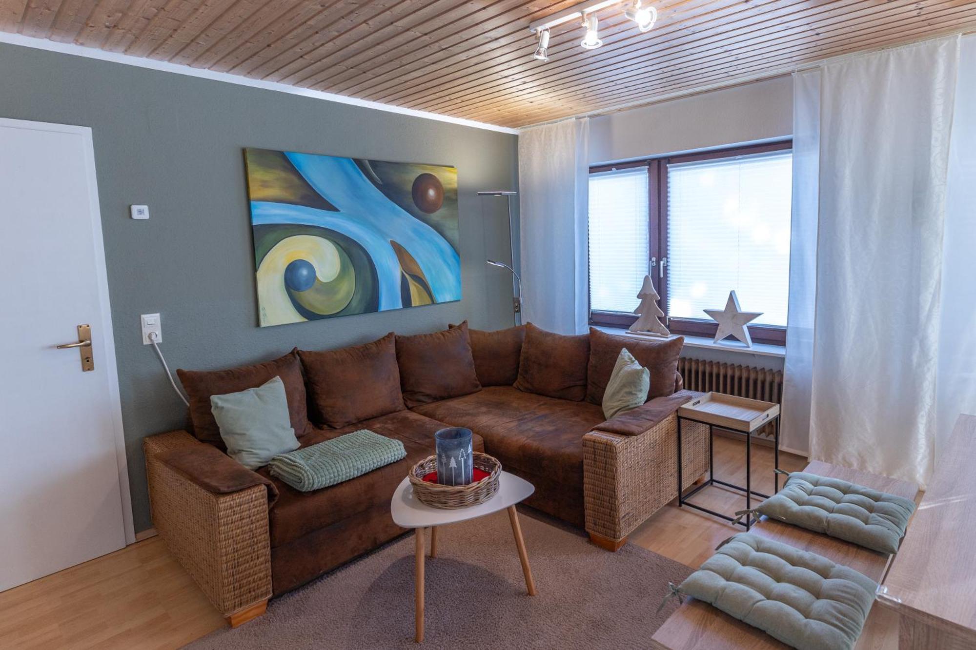 דירות Althutte Elw, Sep. Eingang, Ueberdachte Terrasse, Naehe Backnang מראה חיצוני תמונה