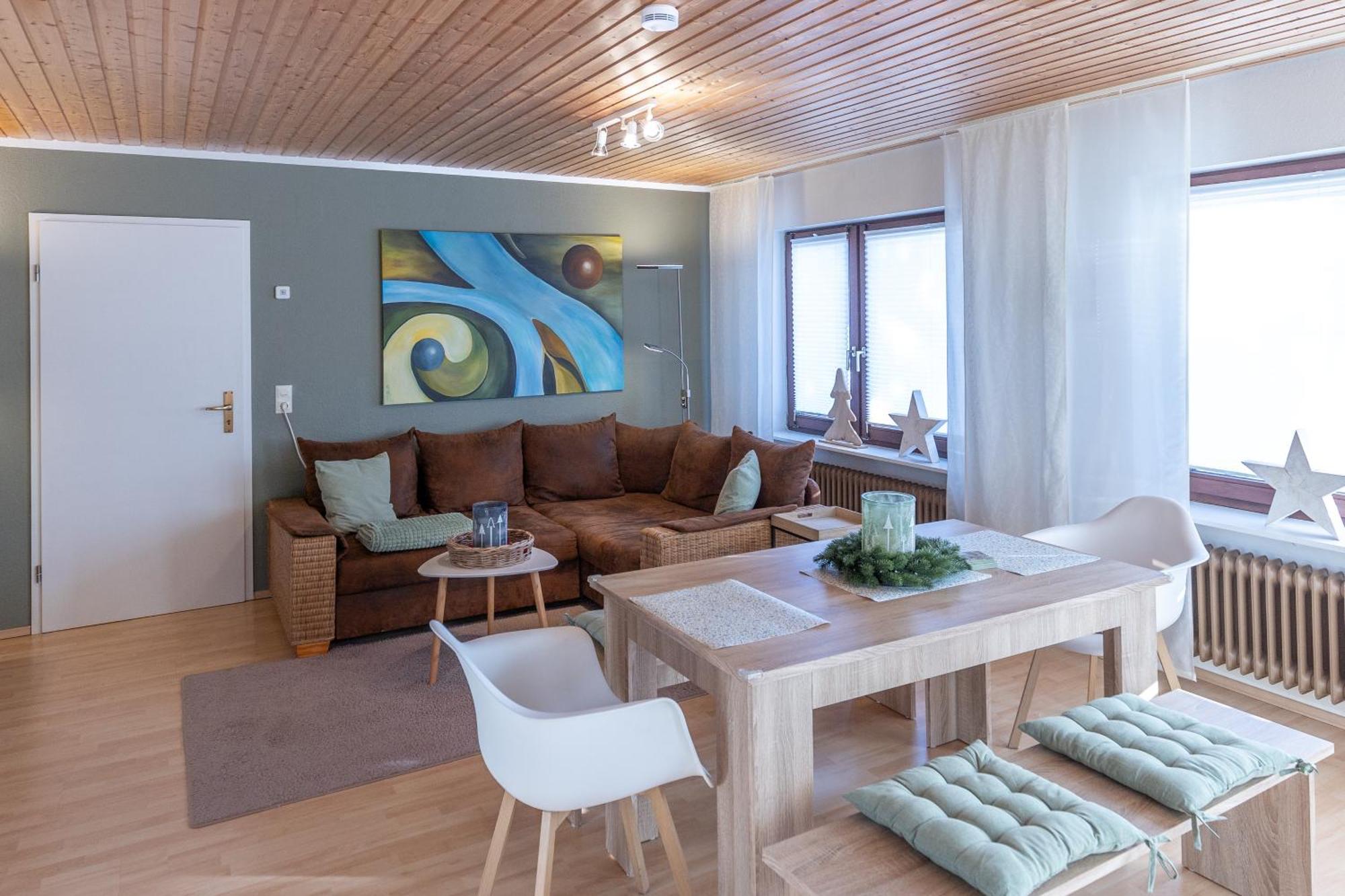 דירות Althutte Elw, Sep. Eingang, Ueberdachte Terrasse, Naehe Backnang מראה חיצוני תמונה